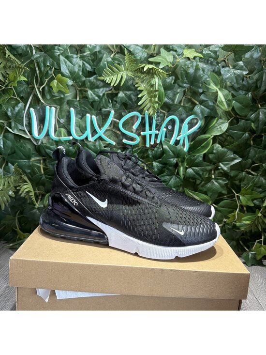 Nike Other - Nike Mens Air Max 270 Athletic Training Shoes AH8050 002 Black White Size 10.5